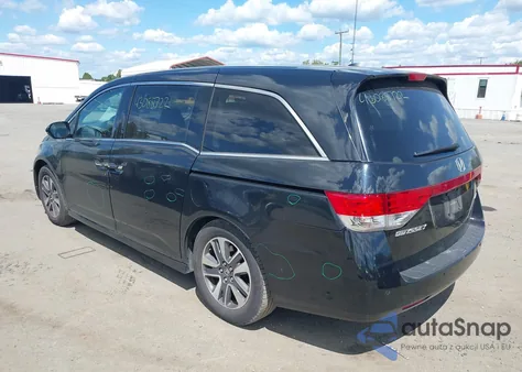 2014 Honda Odyssey Touring/Touring Elite from USA, damaged, VIN 5FNRL5H95EB045149